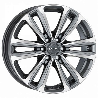 MAK Safari 6 8x18 6x114,3 ET45 dia 66,1 gunmetal mirror face MAK Safari 6 8x18 6x114,3 ET45 dia 66,1 gunmetal mirror face