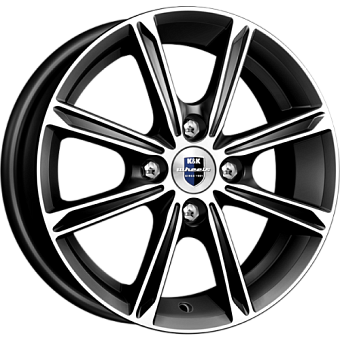 K&K Флэш 5x13 4x100 ET35 dia 67,1 алмаз черный