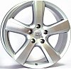 Acacia WSP Italy Volkswagen (Ayers Rock W451 Dhaka) 9x20 5x120 ET60 dia 65,1 silver polished