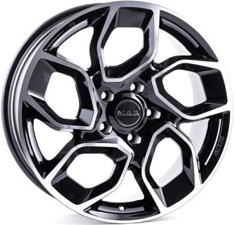 MAK Express 7x17 5x118 ET45 dia 71,1 black mirror
