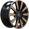 Кованные диски Art Toyota Land Cruiser 200 8,5x20 5x150 ET55 dia 110,5 черный+бронзовый матовый