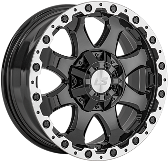 LS wheels 1375 8x17 5x150 ET45 dia 110,1 BKL LS wheels 1375 8x17 5x150 ET45 dia 110,1 BKL