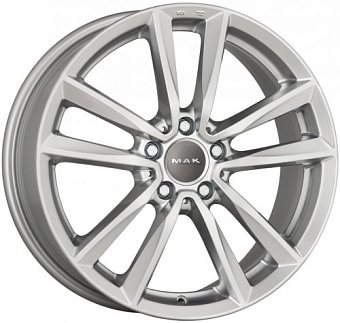 MAK Bremen 8x19 5x112 ET43,5 dia 66,6 silver MAK Bremen 8x19 5x112 ET43,5 dia 66,6 silver