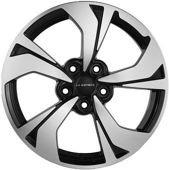 Khomen Wheels KHW1724 (Jac/Москвич 3) 7x17 5x108 ET40 dia 54,1 black-FP