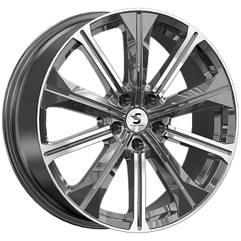 Premium Replica Wheels КР013 7x19 5x112 ET43 dia 57,1 diamond gloss graphite