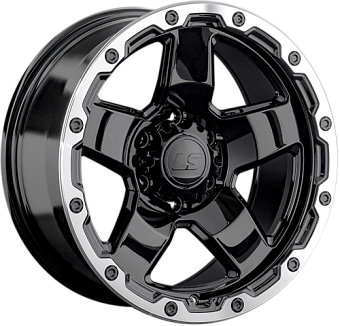 LS wheels 1371 9,5x18 6x139,7 ET5 dia 106,1 BKL