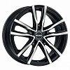 MAK Milano 8x17 5x108 ET35 dia 72 black mirror