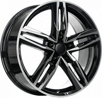 Vector B138 7x17 5x112 ET38 dia 66,6 алмаз черный