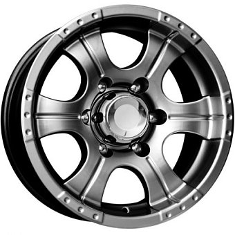 K&K Байконур 7x15 6x139,7 ET20 dia 108,5 дарк платинум Россия