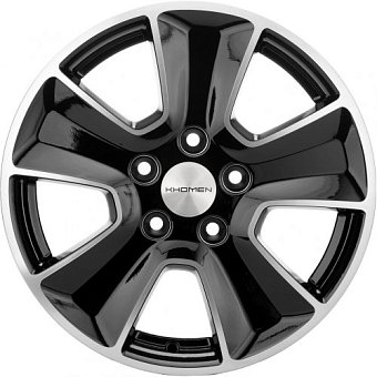 Khomen Wheels KHW1601 (Duster) 6,5x16 5x114,3 ET50 dia 66,1 black-FP Россия