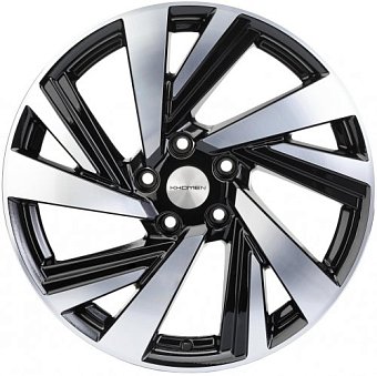 Khomen Wheels KHW1801 (Xceed/CX-3/5) 7,5x18 5x114,3 ET45 dia 67,1 black-FP