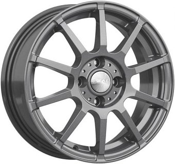 Скад Акита 6x15 4x100 ET45 dia 67,1 графит Россия