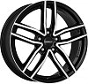 Dezent TR dark 8x18 5x112 ET30 dia 66,6 black full polished