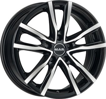 MAK Milano 8x17 5x114,3 ET50 dia 76 black mirror