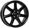 Dezent TW dark 7x17 5x108 ET48 dia 70,1 black polished lip