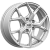 Wheels UP Up120 6,5x16 5x100 ET38 dia 57,1 silver classic