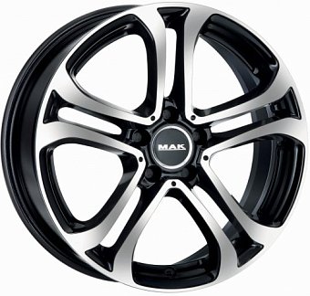 MAK Stuttgart 8x18 5x112 ET48 dia 66,6 black mirror