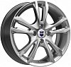 K&K Samara 6x16 5x112 ET48 dia 57,1 дарк платинум