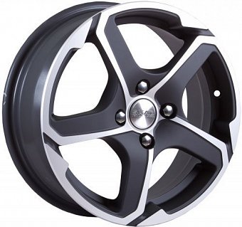 Скад Аллигатор 6x15 4x98 ET38 dia 58,6 алмаз матовый Россия