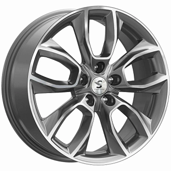 K&K Premium Series КР001 (18_Karoq) 7x18 5x112 ET45 dia 57,1 diamond gloss graphite