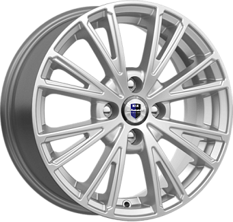 K&K Меандр 6x16 4x100 ET40 dia 67,1 сильвер SK Россия