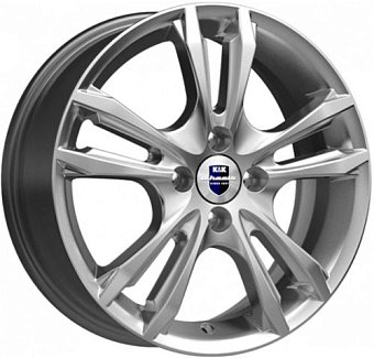 K&K Samara 6x16 4x100 ET40 dia 67,1 сильвер SK Россия
