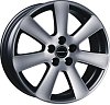 Borbet CA 7x17 5x112 ET38 dia 72,6 metal grey