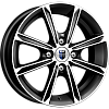 K&K Флэш 5x14 4x100 ET35 dia 67,1 алмаз черный Россия