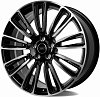 CMST FG405 9.5x22 5x120 ET45 dia 72.6 черный + полированные спицы