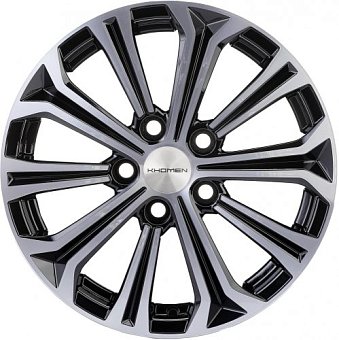 Khomen Wheels KHW1610 (Focus) 6,5x16 5x108 ET50 dia 63,3 black-FP Россия
