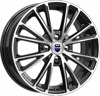 K&K Меандр 6x16 4x114,3 ET40 dia 67,1 алмаз черный SK