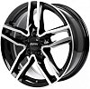 Alutec Ikenu 9x19 5x112 ET49 dia 66.6 diamond black front polished