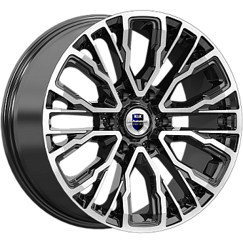 K&K Кортес 8,5x19 6x139,7 ET25 dia 106,1 алмаз черный
