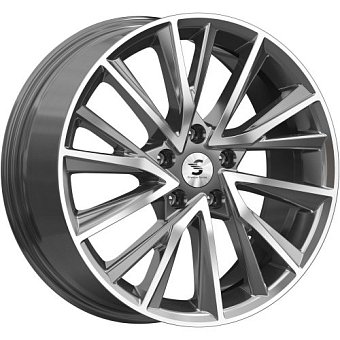 K&K Premium Series КР010 (18_X-Trail T33) 7,5x18 5x114,3 ET40 dia 66,1 diamond gloss graphite