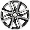 Khomen Wheels KHW1609 (Xray) 6x16 4x100 ET41 dia 60,1 black-FP