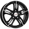 K&K Trinity 6,5x16 5x114,3 ET35 dia 67,1 алмаз черный