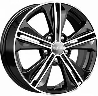 iFree Replica KIA (КС778 (ZV 16_Soul)) 6x16 5x114,3 ET47 dia 67,1 алмаз черный Россия