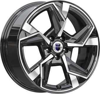 K&K Кайан 7,5x18 5x110 ET37 dia 65,1 алмаз черный