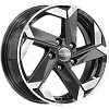 iFree Replica Skoda (КС979 (ZV_16_Karoq)) 6x16 5x112 ET43 dia 57,1 алмаз черный Россия