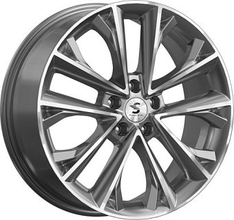 Premium Replica Wheels КР012 7x18 5x108 ET38 dia 60,1 diamond gloss graphite