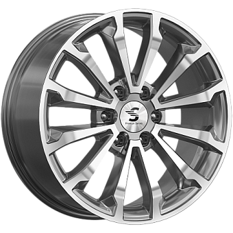 K&K Premium Series КР006 (20_Land Cruiser Prado) 8,5x20 6x139,7 ET25 dia 106,1 diamond gloss graphit