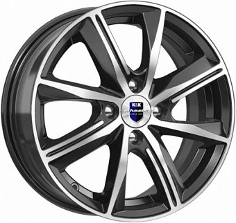 K&K Арнар 7x17 5x105 ET35 dia 56,6 алмаз черный