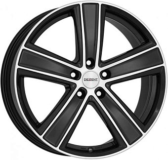 Dezent TH dark 9x20 5x112 ET40 dia 70,1 black polished