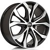 Alutec W10 8x18 5x112 ET39 dia 66.6 racing black front polished