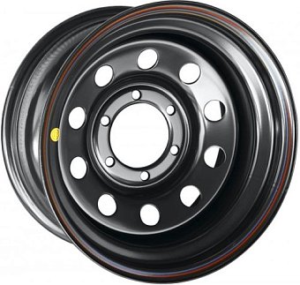 Offroad wheels Off Road 10x16 6x139,7 ET-44 dia 110,5 черный