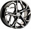 Khomen Wheels KHW1716 (Karoq/Tiguan) 7x17 5x112 ET45 dia 57,1 black-FP