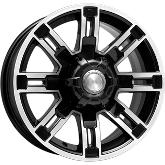 K&K Полюс 7,5x16 6x139,7 ET30 dia 108,1 алмаз черный