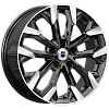 K&K Морейн 6,5x17 5x108 ET33 dia 60,1 алмаз черный