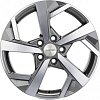Khomen Wheels KHW1712 (A4) 7x17 5x112 ET46 dia 66,6 gray-FP