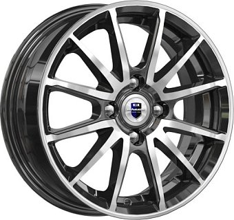 K&K Квант 5,5x14 4x100 ET38 dia 67,1 алмаз черный